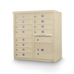 View 12 Door F-Spec Cluster Box Unit